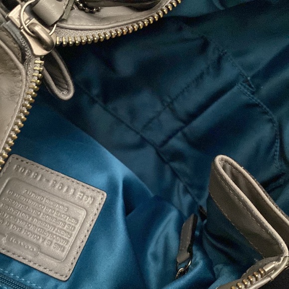 Coach Kristin Spectator North South Hobo Leather Tote Bag Style 18303 - Picture 11 of 16